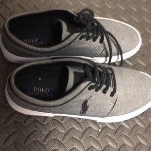 Polo Ralph Lauren gray shoes men’s size 9.5 D